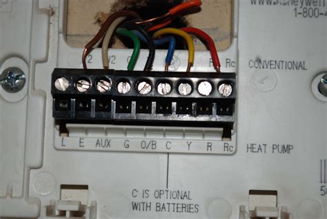 thermostat hookup wires